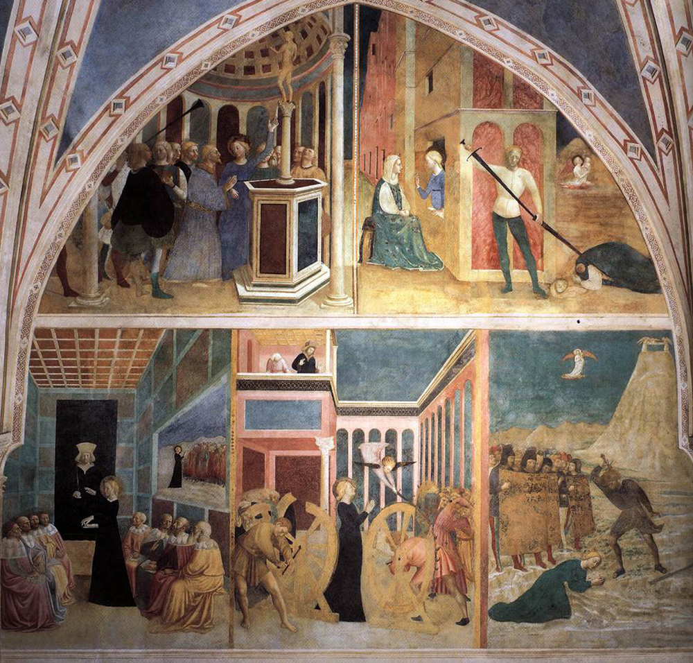 san clemente rome catherine legend